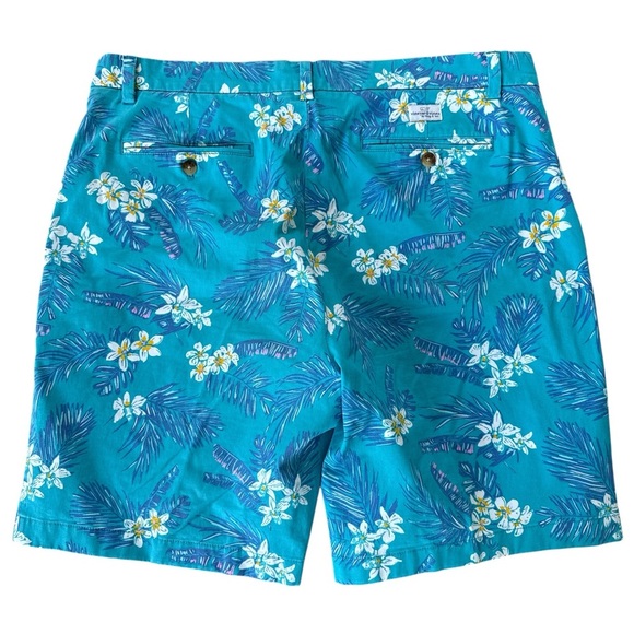 Vineyard Vines Men’s Tropical Floral Curacao Breaker Shorts Classic Fit - Picture 2 of 5